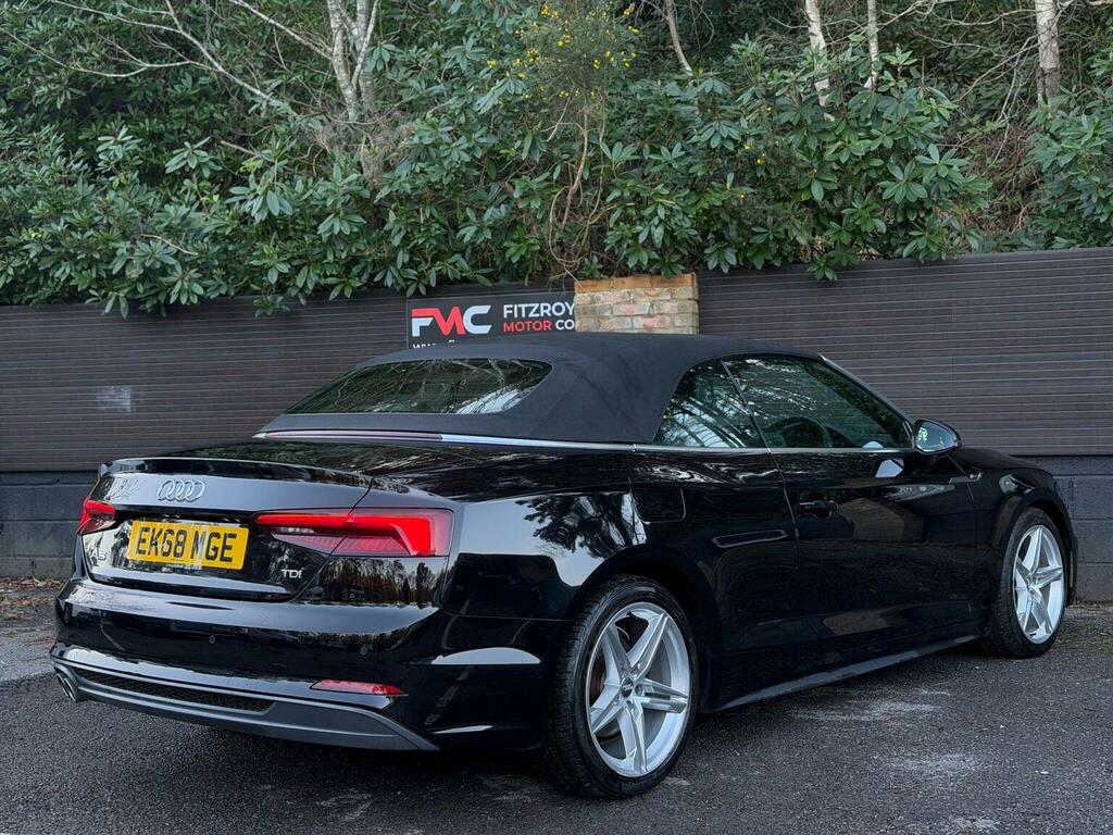 Audi A5 2.0 Tdi S Line S Tronic Euro 6 Ss EK68MGE Black #6