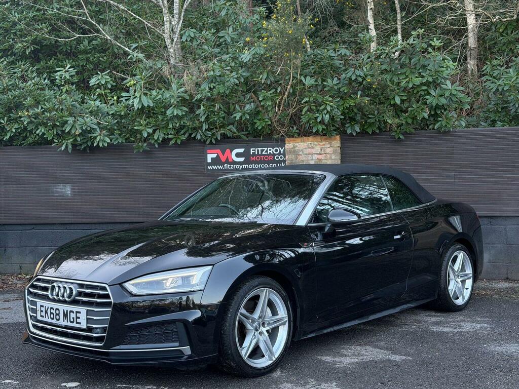 Audi A5 2.0 Tdi S Line S Tronic Euro 6 Ss EK68MGE Black #3