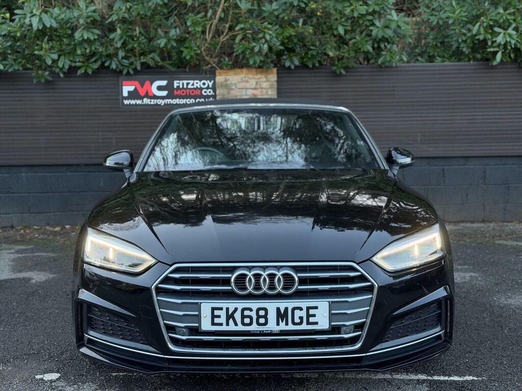 Audi A5 2.0 Tdi S Line S Tronic Euro 6 Ss EK68MGE Black #2