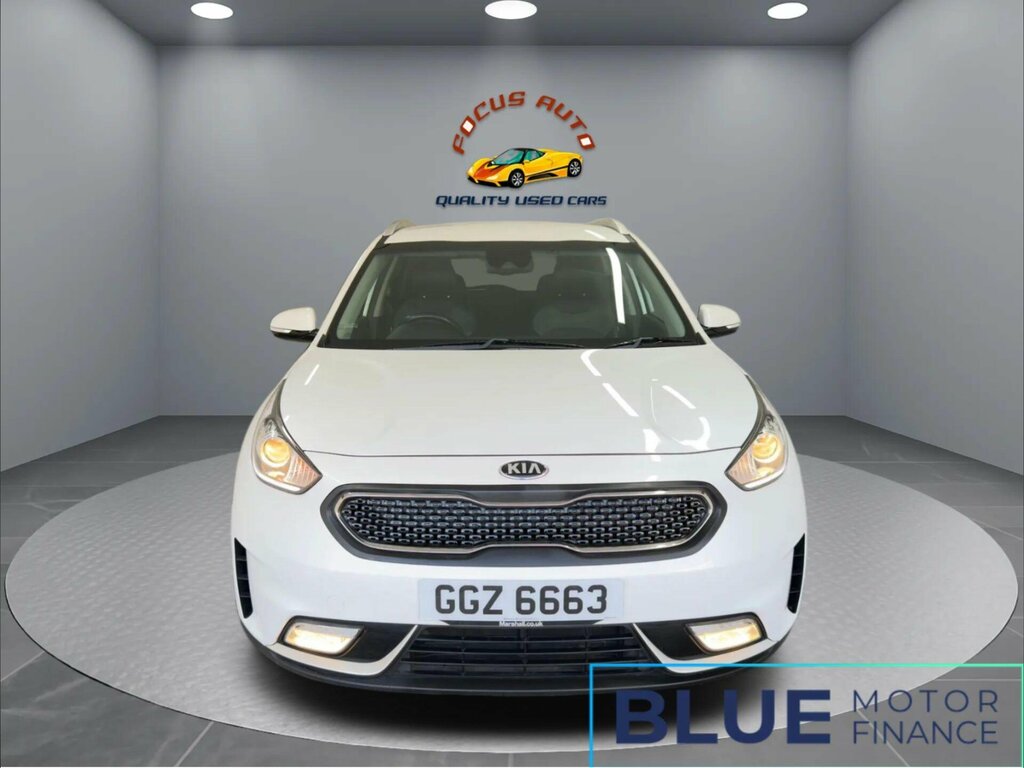 Kia Niro 1.6H Gdi 2 Suv Hybrid Dct Euro 6 Ss GGZ6663 White #5