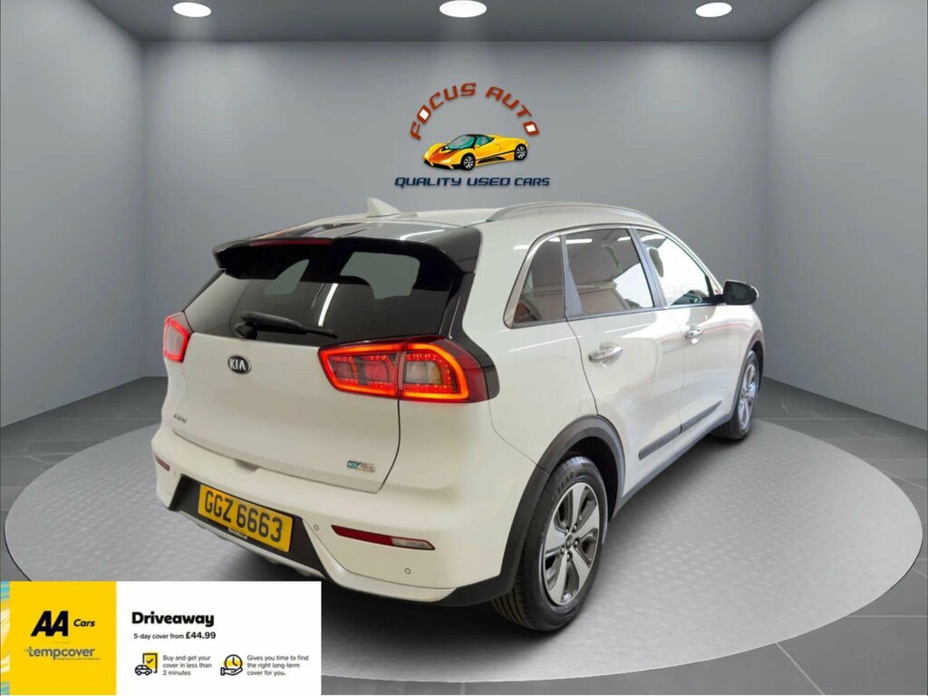 Kia Niro 1.6H Gdi 2 Suv Hybrid Dct Euro 6 Ss GGZ6663 White #4