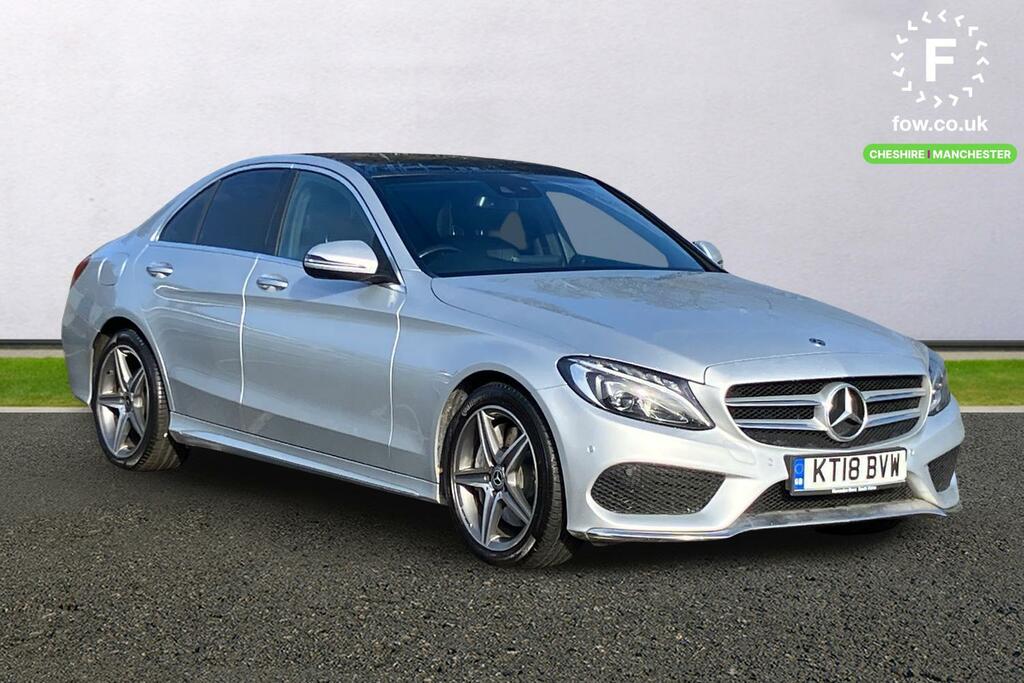 Mercedes-Benz C Class C250d Amg Line Premium Plus 9G-tronic Silver