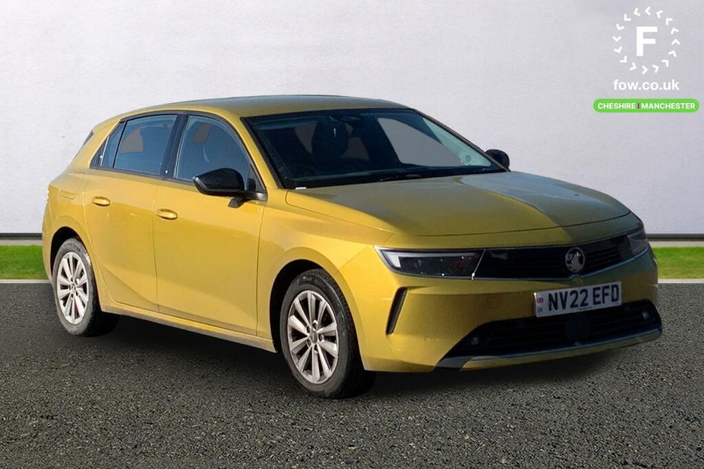 Vauxhall Astra 1.2 Turbo Design Yellow