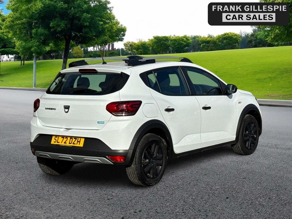 Dacia Sandero Stepway Hatchback 1.0 Tce Essential Euro 6 Ss 2022 SL72DZH White #5
