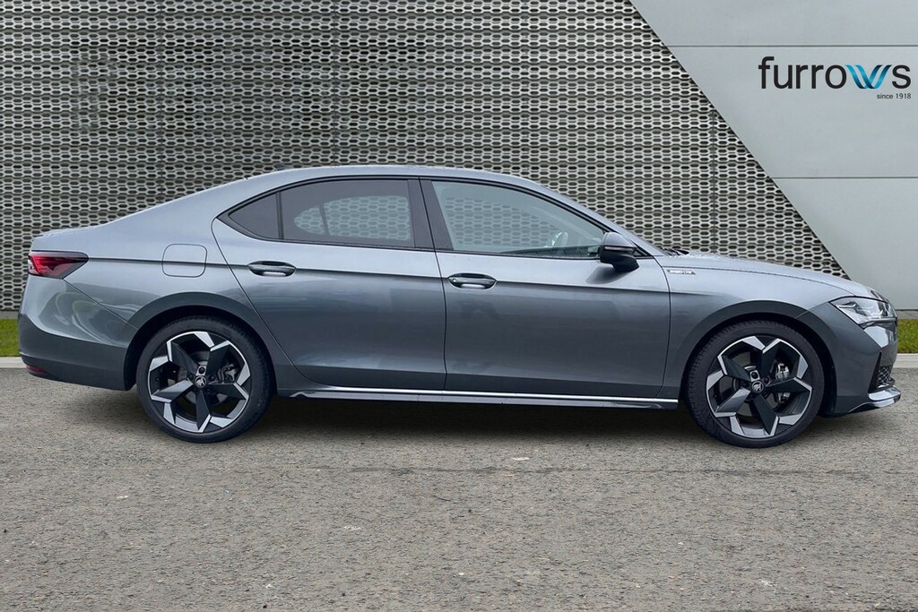 Skoda Superb 2.0 Tsi 204 Sportline Dsg Grey #4