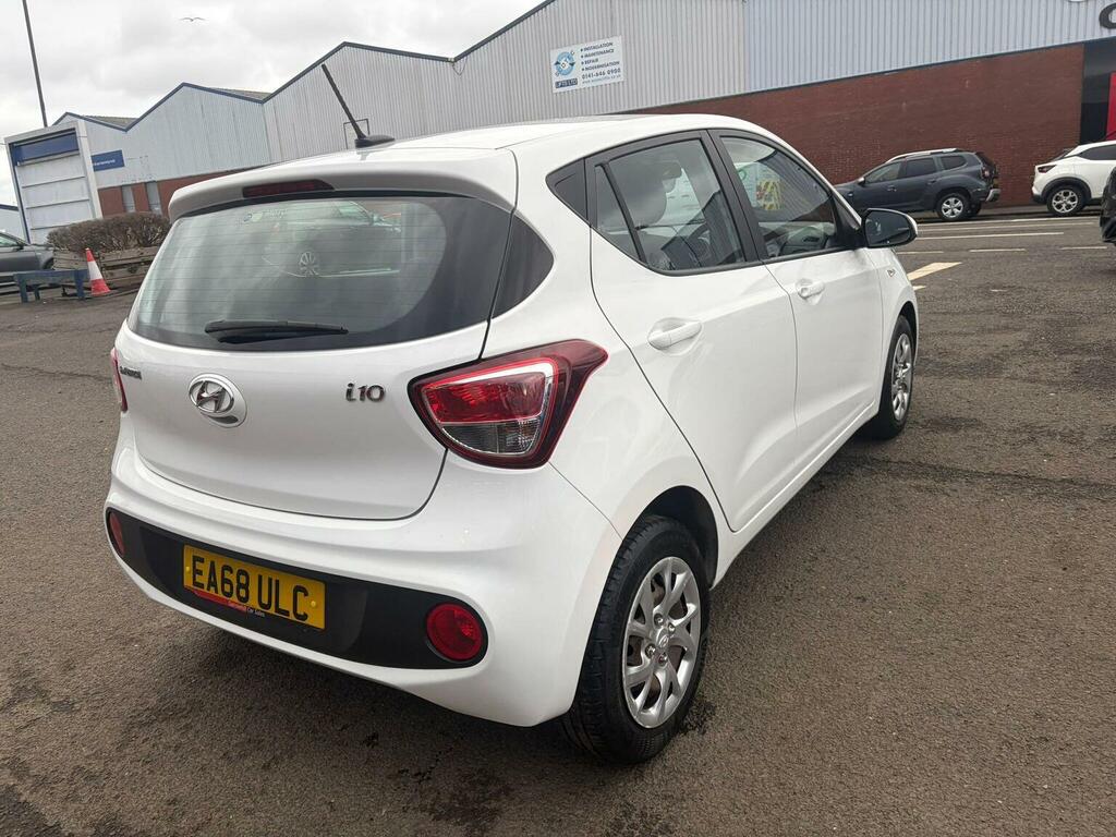 Hyundai I10 Hatchback 1.0 Se Euro 6 201868 EA68ULC White #4