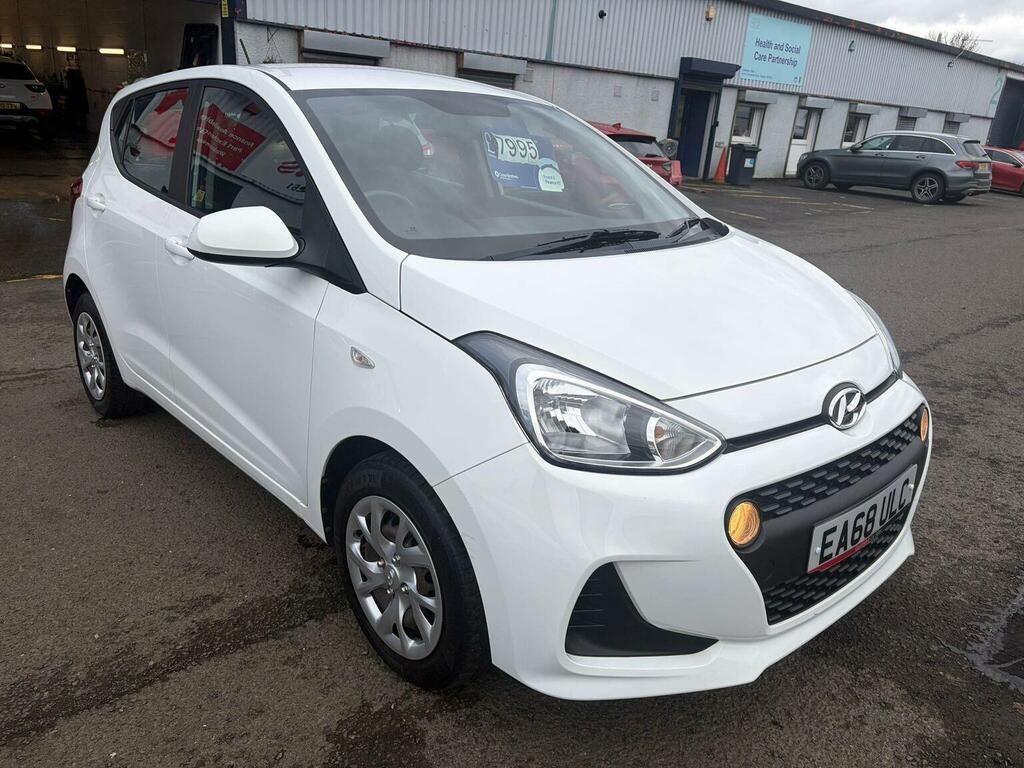 Hyundai I10 Hatchback 1.0 Se Euro 6 201868 EA68ULC White #2