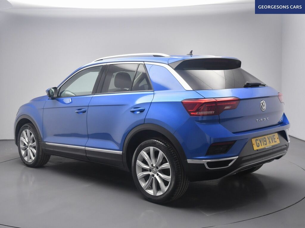 Volkswagen T-Roc Tsi Gpf Sel Suv Blue