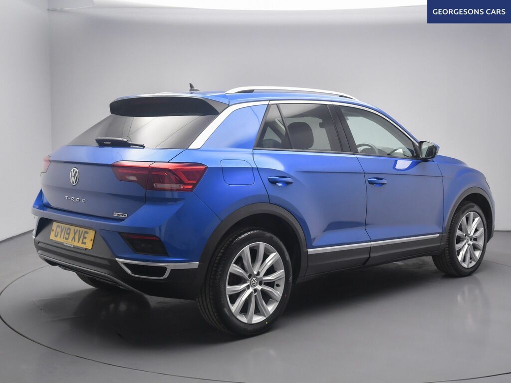 Volkswagen T-Roc Tsi Gpf Sel Suv GY19XVE Blue #6