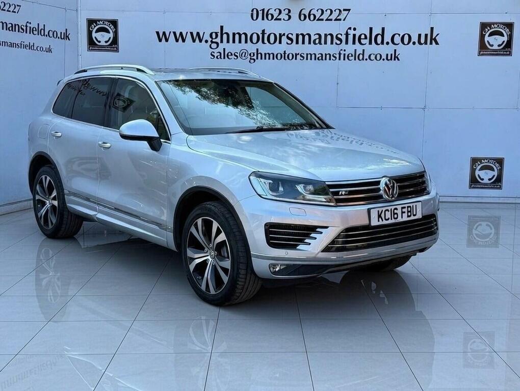 Volkswagen Touareg Suv 3.0 Tdi V6 Bluemotion Tech R-line Tiptronic 4W Silver
