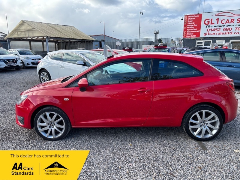 Seat Ibiza Tsi Fr35 Rd Taxsatnavbluetooth3m DV14UZA Red #4