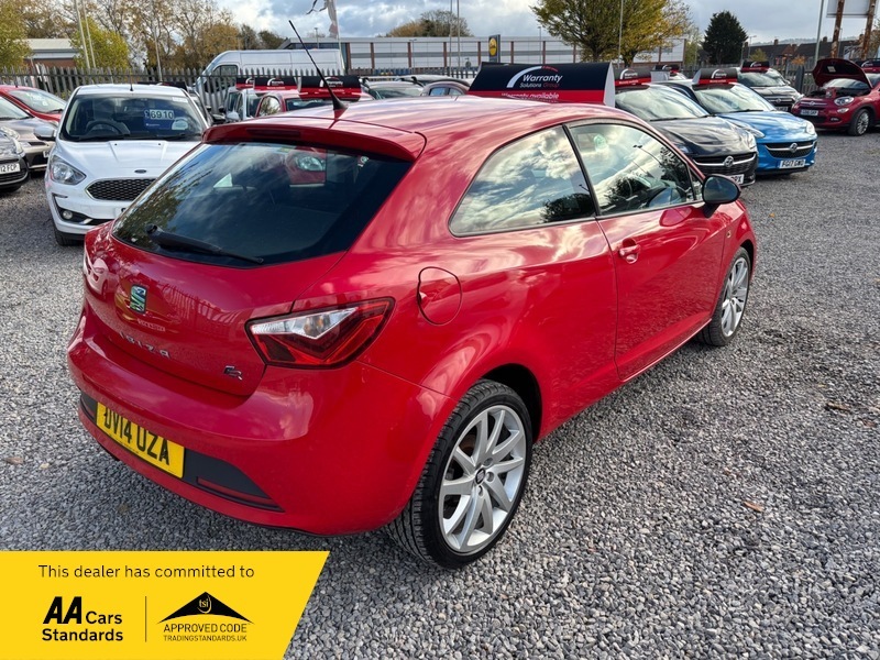 Seat Ibiza Tsi Fr35 Rd Taxsatnavbluetooth3m DV14UZA Red #6