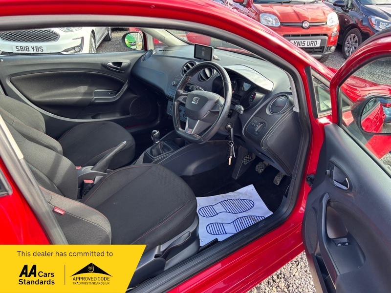 Seat Ibiza Tsi Fr35 Rd Taxsatnavbluetooth3m Red