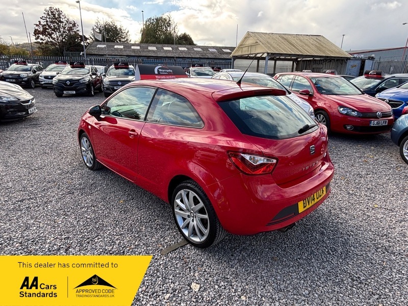 Seat Ibiza Tsi Fr35 Rd Taxsatnavbluetooth3m DV14UZA Red #5