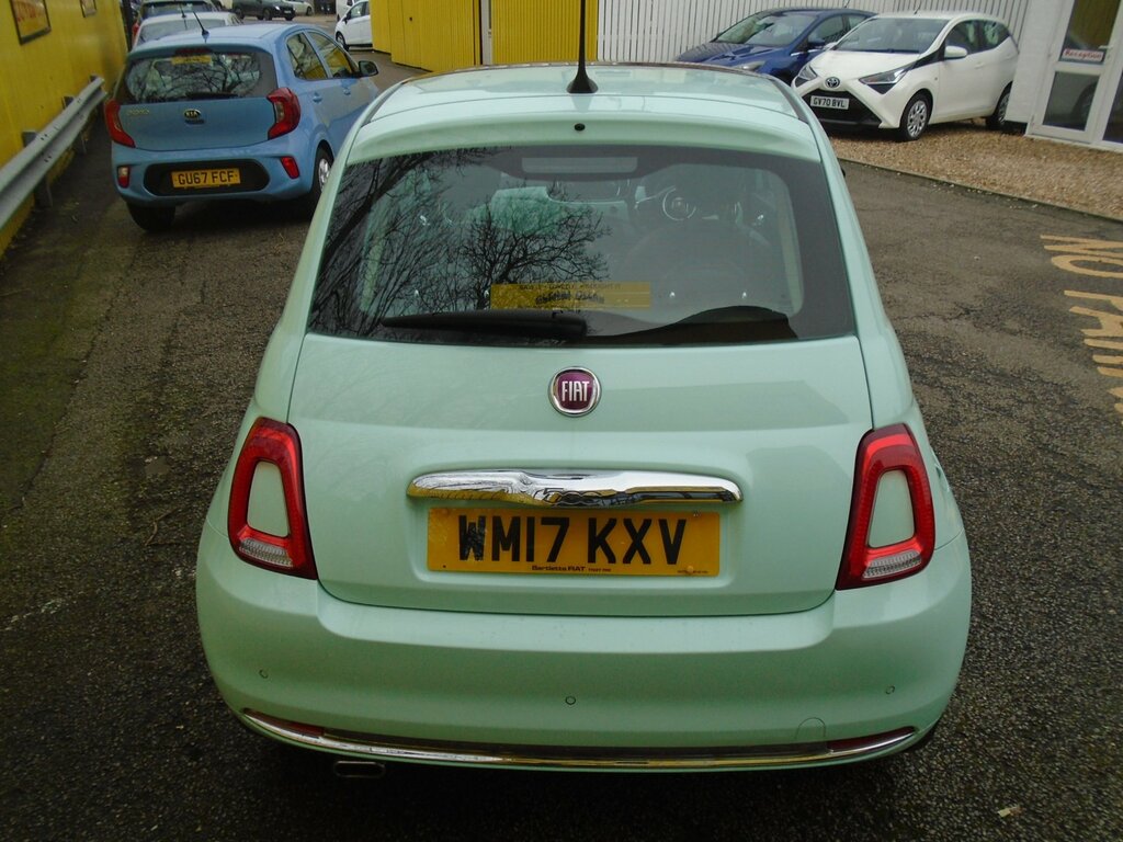 Fiat 500 1.2 Lounge Hatchback Euro 6 Ss WM17KXV Green #6