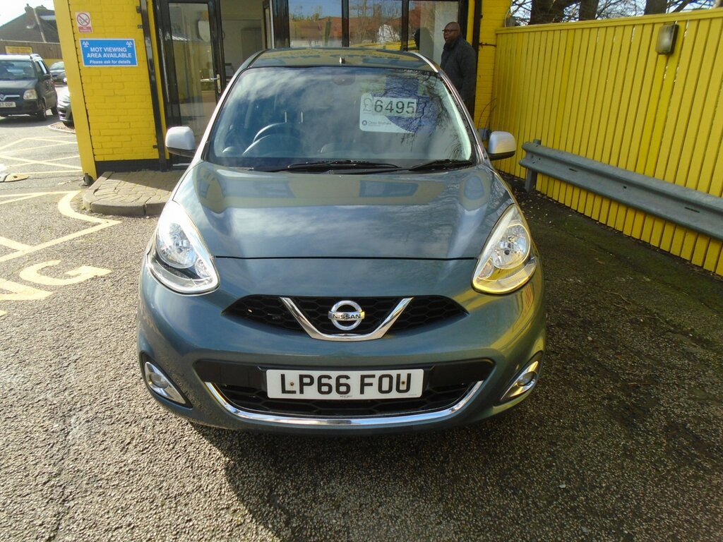 Nissan Micra 1.2 N-tec Hatchback Euro 6 80 P Grey