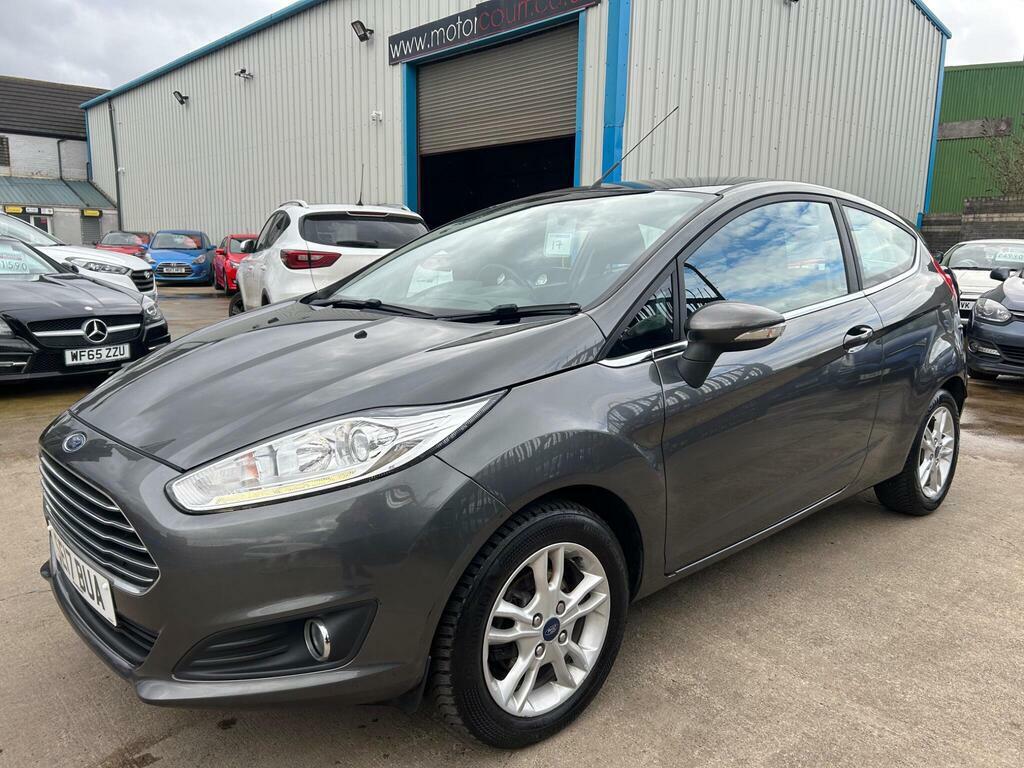 Ford Fiesta 1.25 Zetec Euro 6 SE17BUA Grey #3