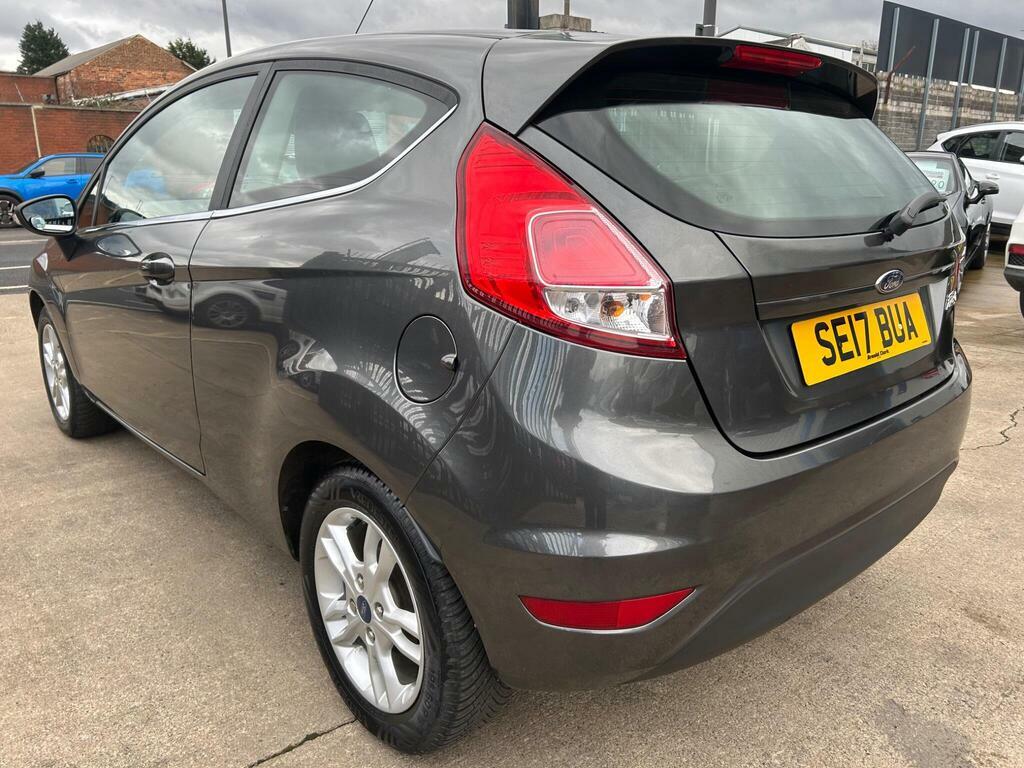 Ford Fiesta 1.25 Zetec Euro 6 SE17BUA Grey #4