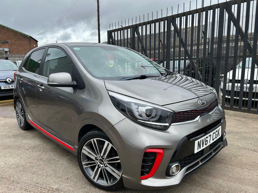 Kia Picanto 1.0 Gt-line Euro 6 Silver