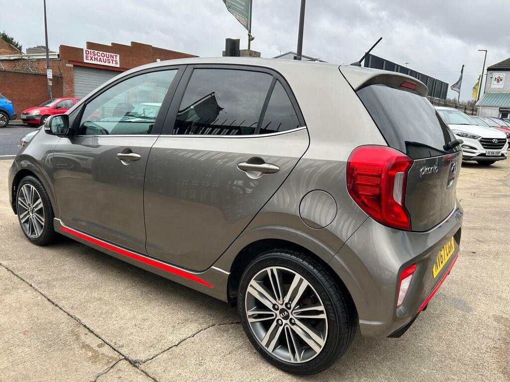 Kia Picanto 1.0 Gt-line Euro 6 NV67CGK Silver #4