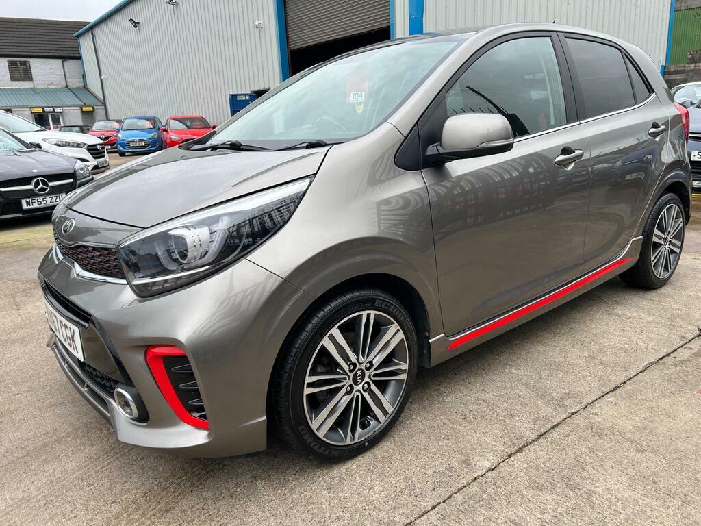 Kia Picanto 1.0 Gt-line Euro 6 NV67CGK Silver #3