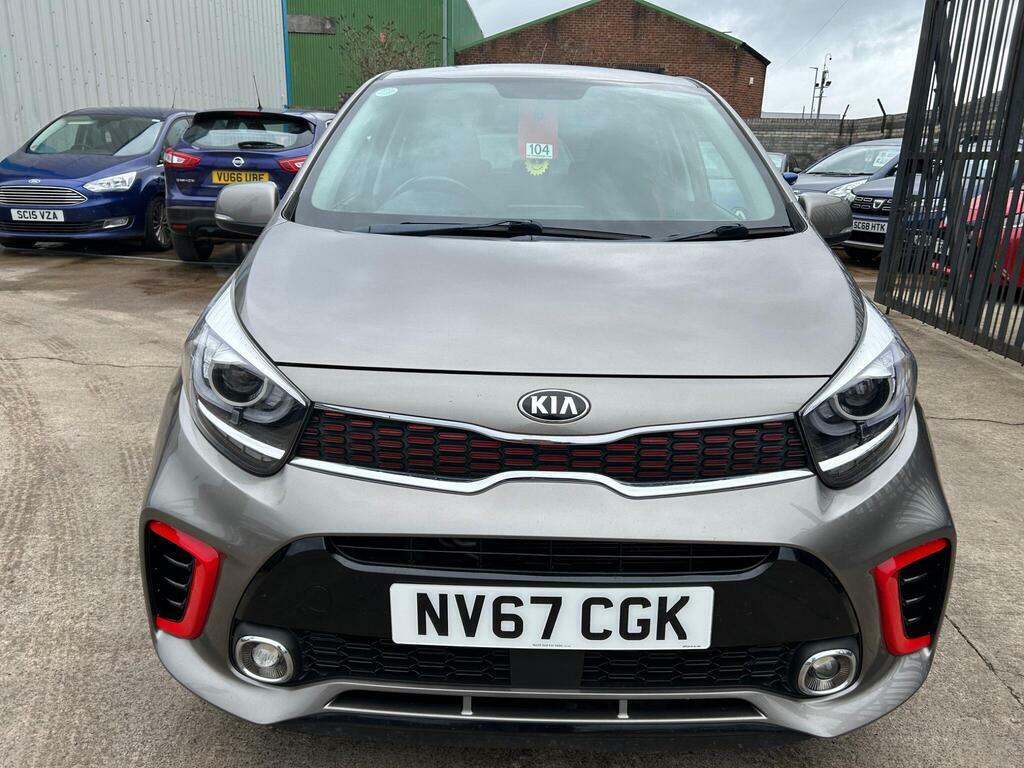 Kia Picanto 1.0 Gt-line Euro 6 NV67CGK Silver #2
