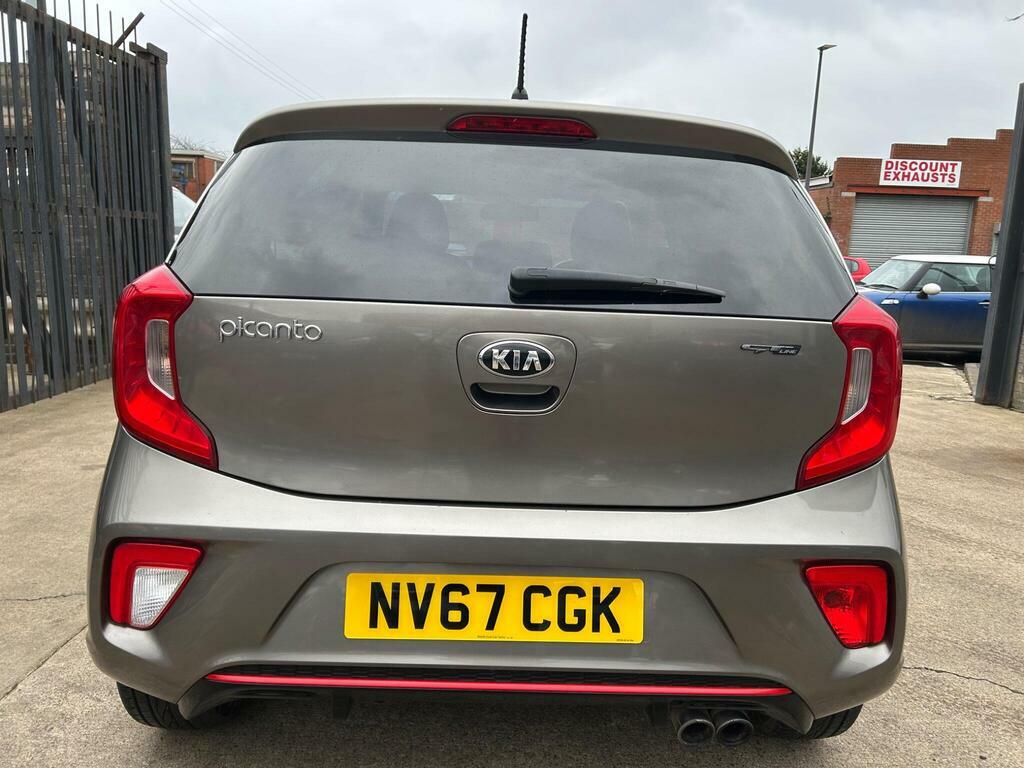 Kia Picanto 1.0 Gt-line Euro 6 NV67CGK Silver #5