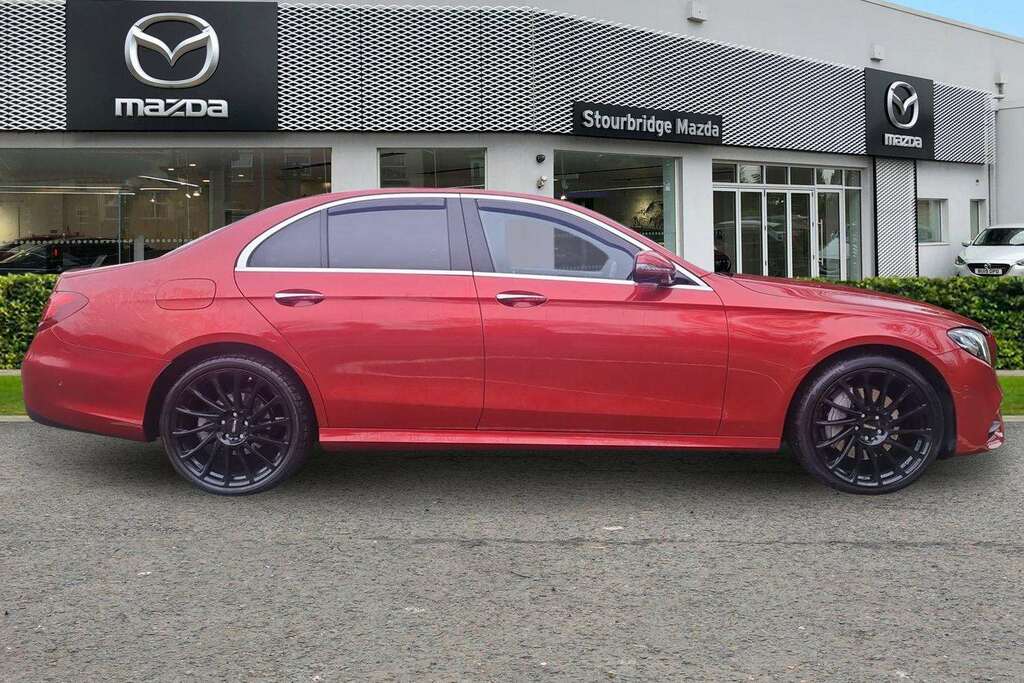 Mercedes-Benz E Class 220 D Amg Line Prem 4Ma D22LSY Red #4