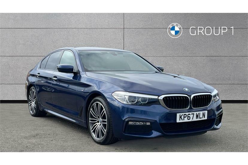 BMW 5 Series 520D Xdrive M Sport Blue