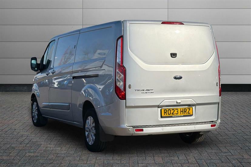 Ford Transit Custom 2.0 Ecoblue 130Ps Low Roof Limited Van RO23HRZ Silver #3