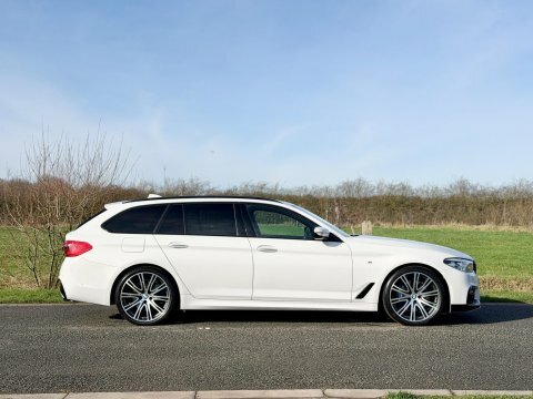 BMW 5 Series 3.0 530D M AJ17UFL White #6