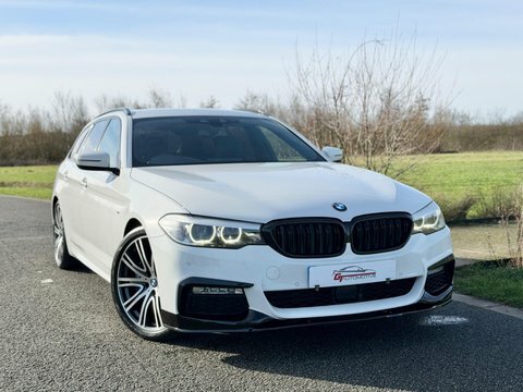 BMW 5 Series 3.0 530D M AJ17UFL White #5