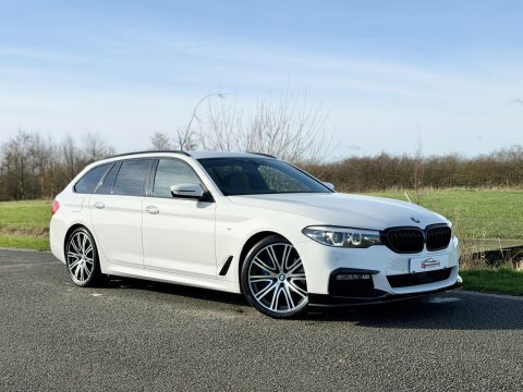 BMW 5 Series 3.0 530D M AJ17UFL White #3