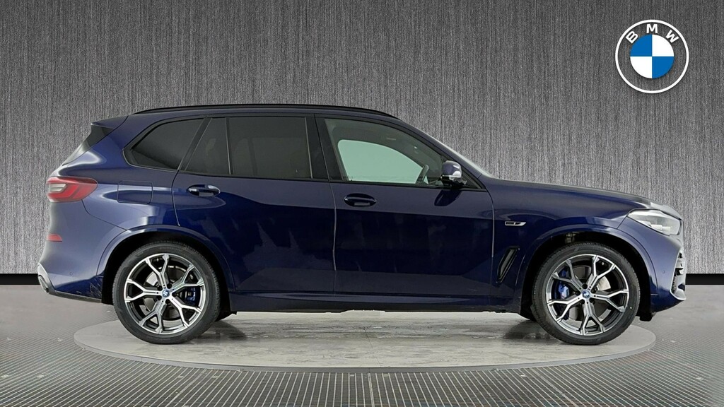 BMW X5 3.0 45E 24Kwh M Sport Xdrive Euro 6 Ss MJ22FNT Blue #3
