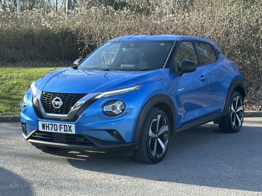 Nissan Juke 1L Tekna WH70FDX Blue #4