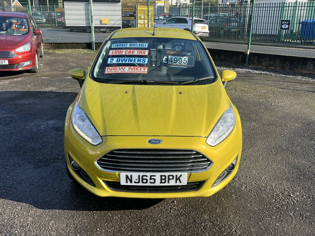 Ford Fiesta 1.3 Zetec NJ65BPK Yellow #5