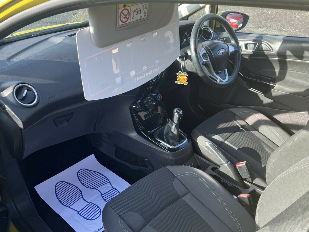 Ford Fiesta 1.3 Zetec NJ65BPK Yellow