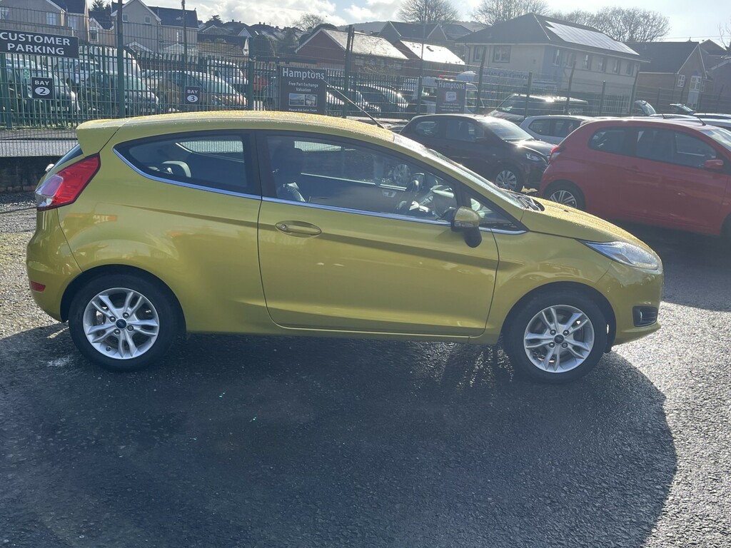 Ford Fiesta 1.3 Zetec NJ65BPK Yellow #4