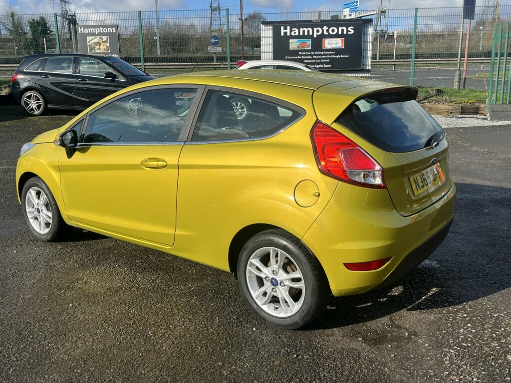 Ford Fiesta 1.3 Zetec NJ65BPK Yellow #3