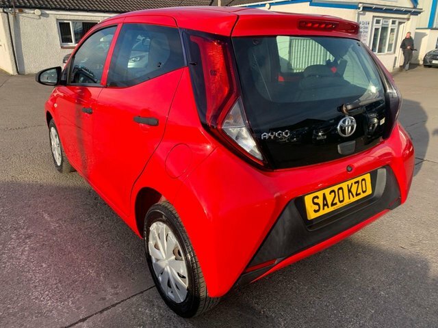 Toyota Aygo 1.0 Vvt-i X Hatchback Euro 6 71 SA20KZO Red #5