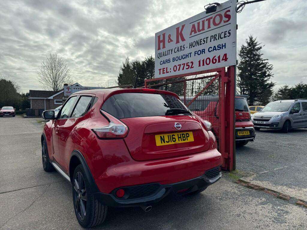 Nissan Juke Suv 1.5 Dci Tekna Euro 6 Ss 201616 NJ16HBP Red #4