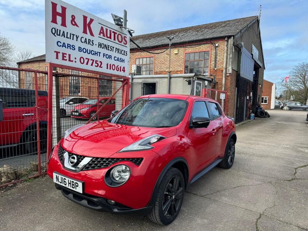 Nissan Juke Suv 1.5 Dci Tekna Euro 6 Ss 201616 Red