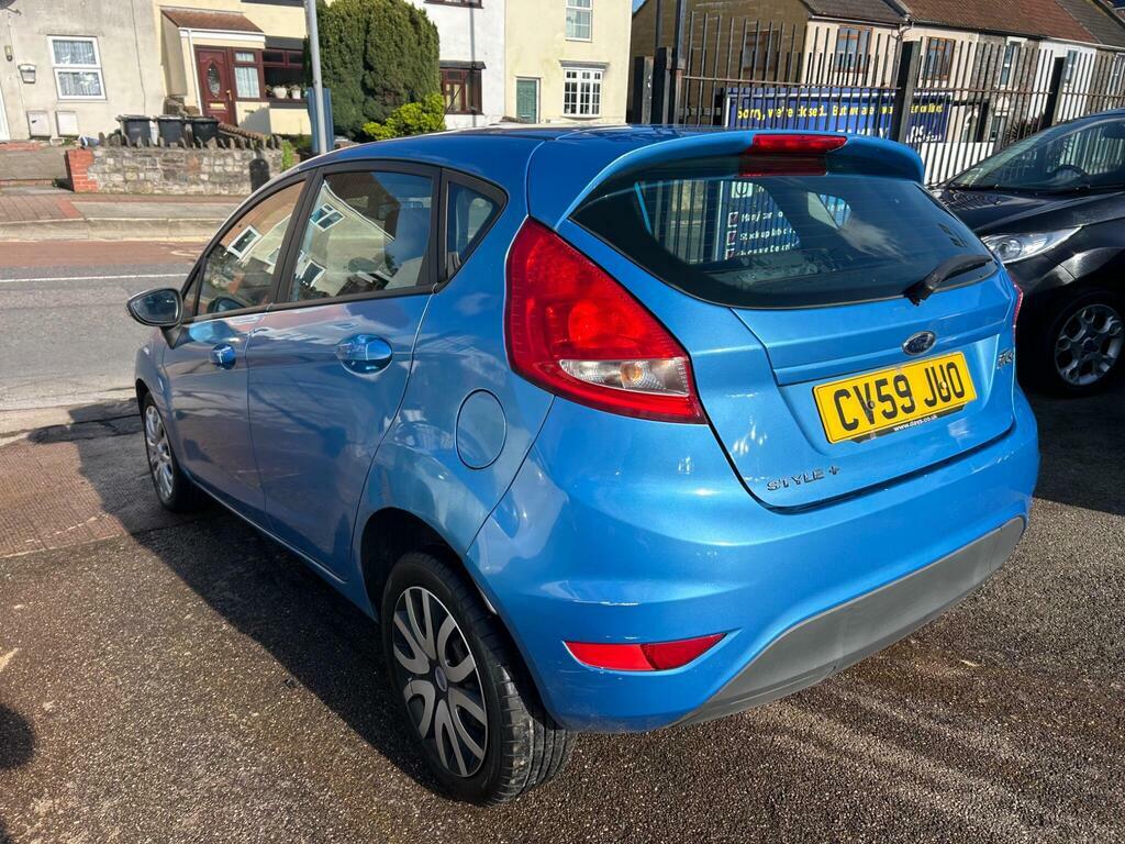 Ford Fiesta 1.25 Style CV59JUO Blue #4