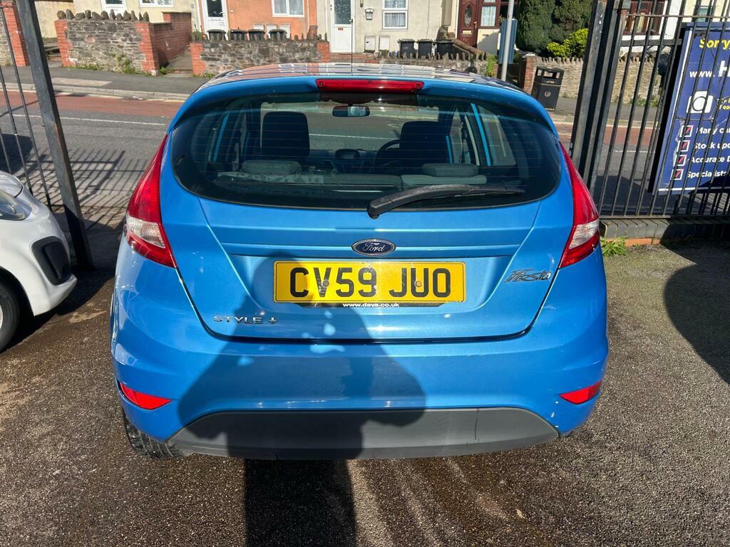 Ford Fiesta 1.25 Style CV59JUO Blue #5