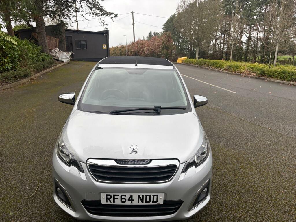 Peugeot 108 1.2 Vti Puretech Allure Top Euro 5 Silver #6
