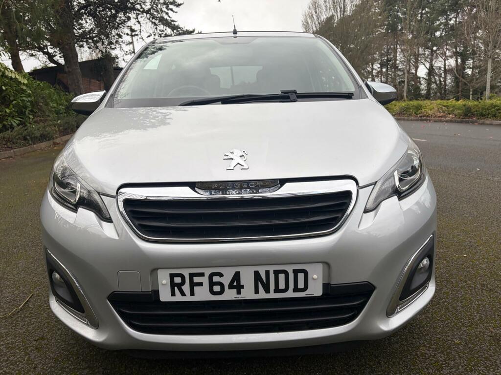 Peugeot 108 1.2 Vti Puretech Allure Top Euro 5 Silver #2