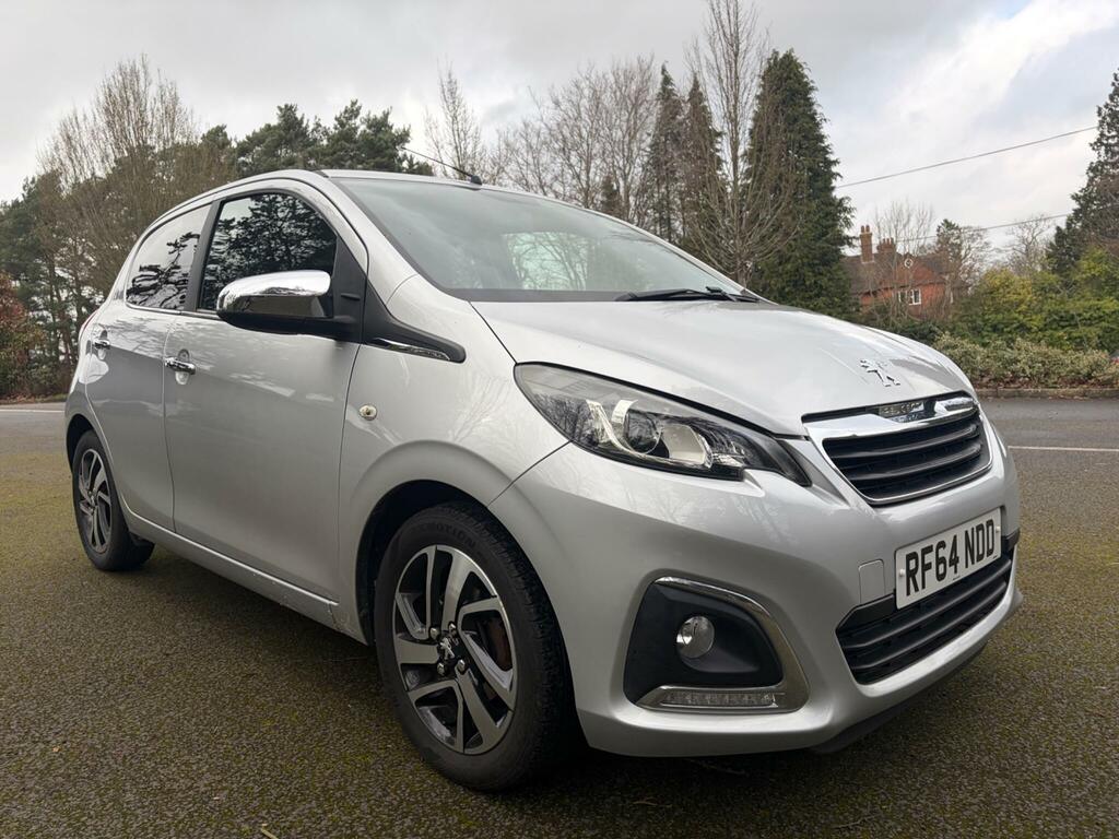 Peugeot 108 1.2 Vti Puretech Allure Top Euro 5 Silver