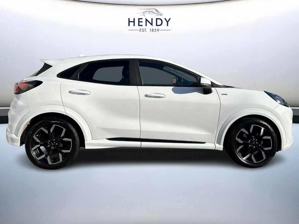 Ford Puma 1.0 Ecoboost Hybrid Mhev St-line X EY73HMH White #2