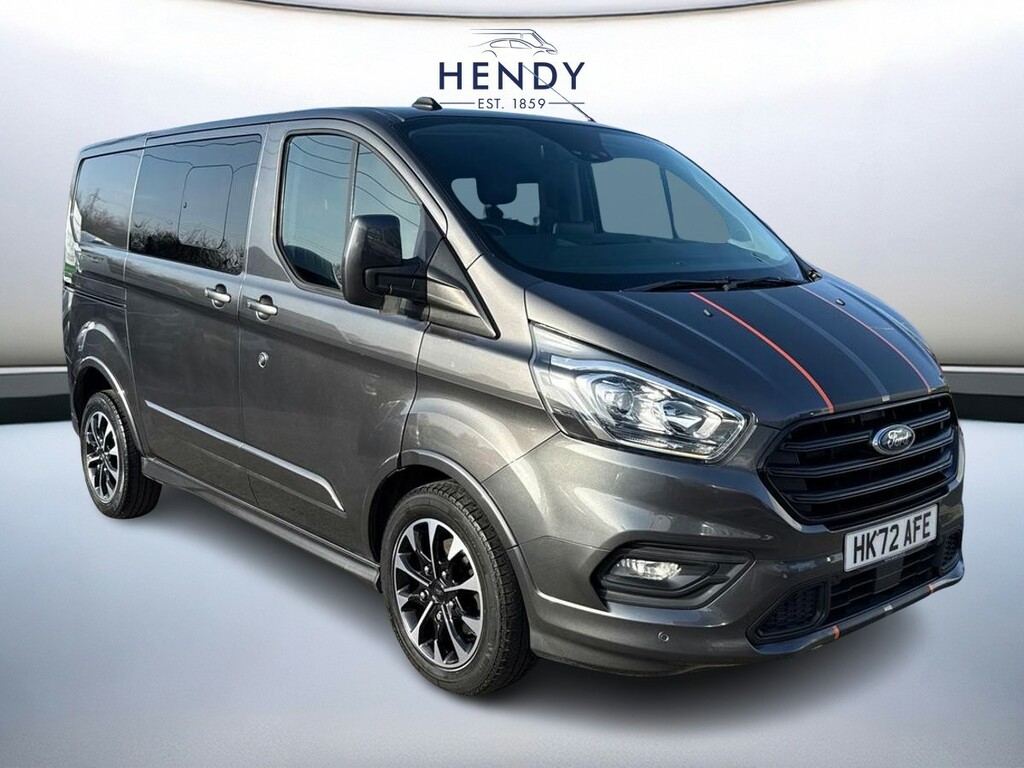 Ford Transit Custom 2.0 Ecoblue 170Ps Low Roof Dcab Sport Van Grey