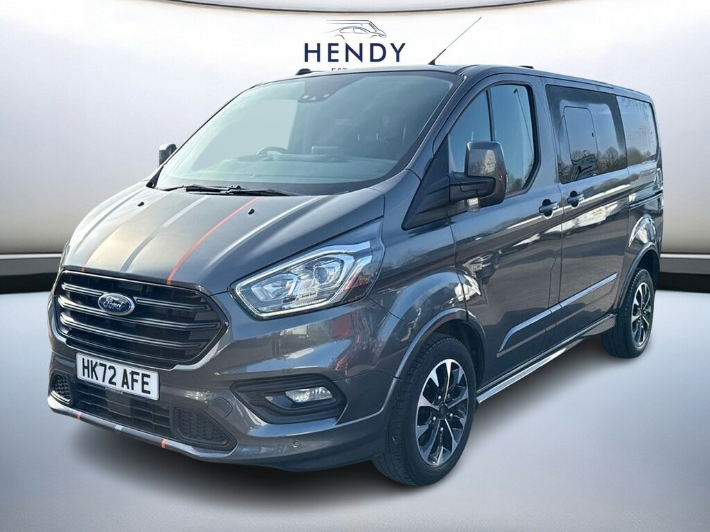 Ford Transit Custom 2.0 Ecoblue 170Ps Low Roof Dcab Sport Van HK72AFE Grey #6